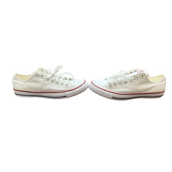 Converse Men’s Size 9 (Women’s Size 11) All Star OX Optical White M7652C - Picture 3 of 8